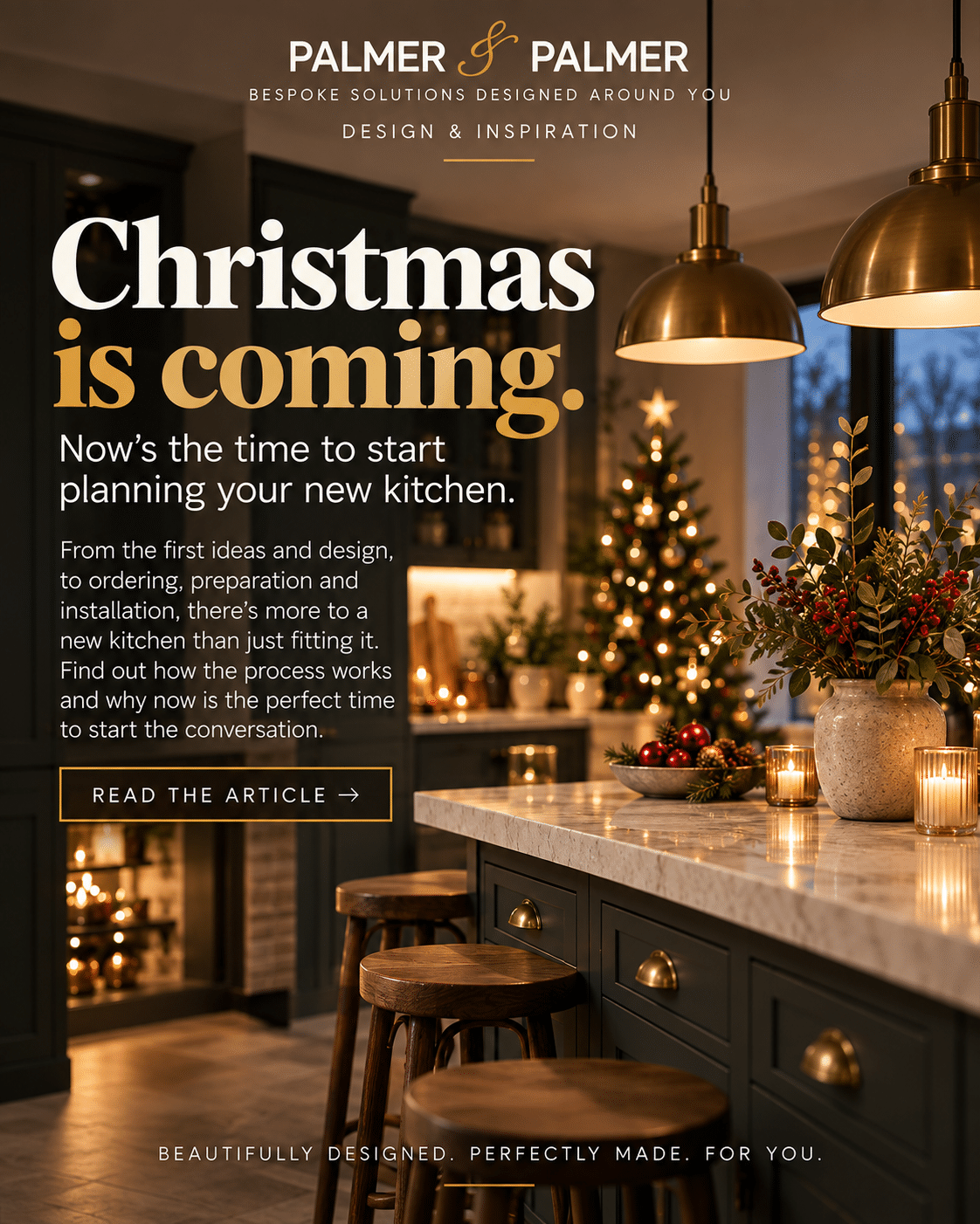Thinking about a new kitchen for Christmas? Now’s the time to start planning